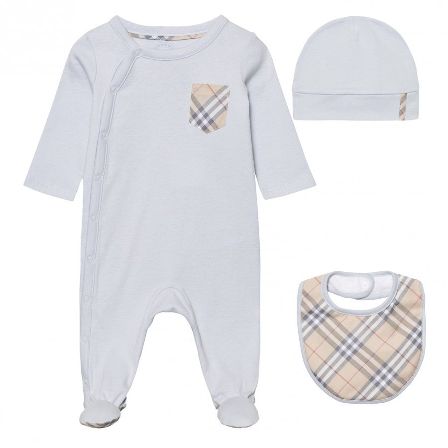 Burberry Baby Gift Set Ice Blue Lahjasetti