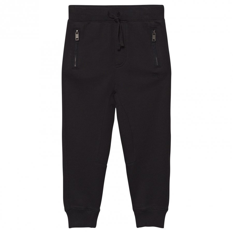 Burberry Black Branded Sweat Pants Verryttelyhousut