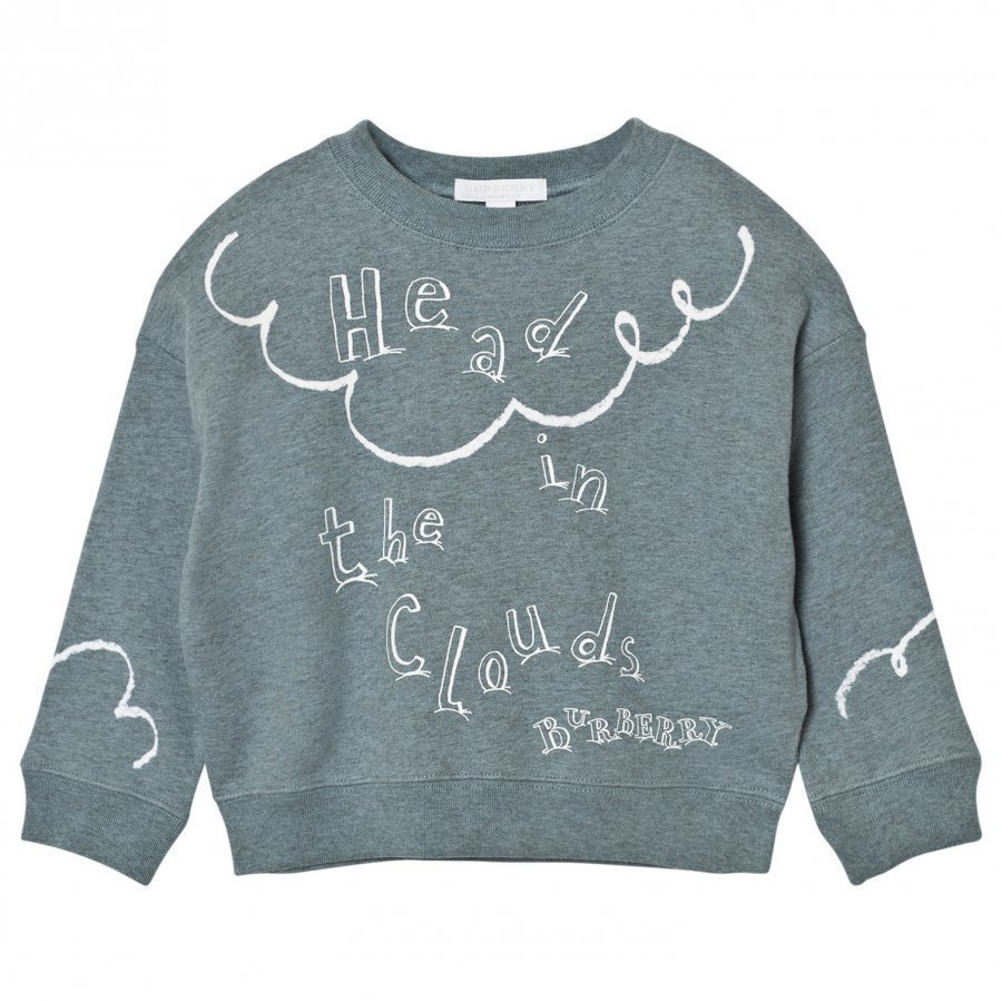 Burberry Head In The Clouds Sweatshirt Powder Blue Oloasun Paita