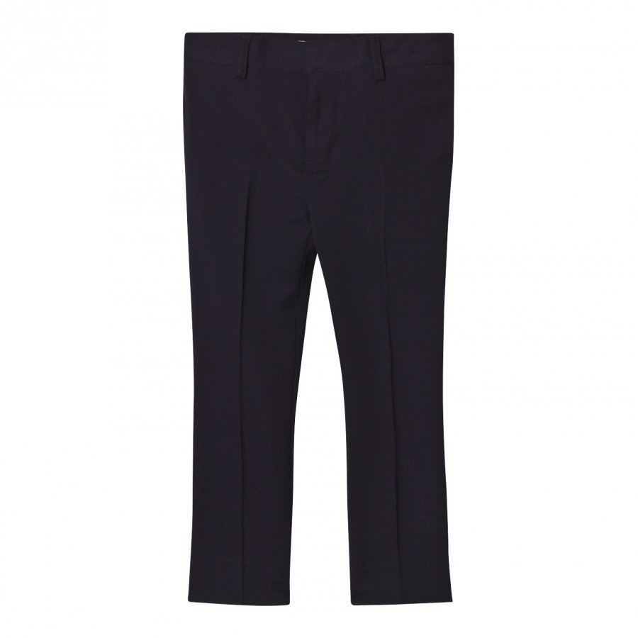 Burberry Navy Cool Wool Suit Trousers Puvunhousut