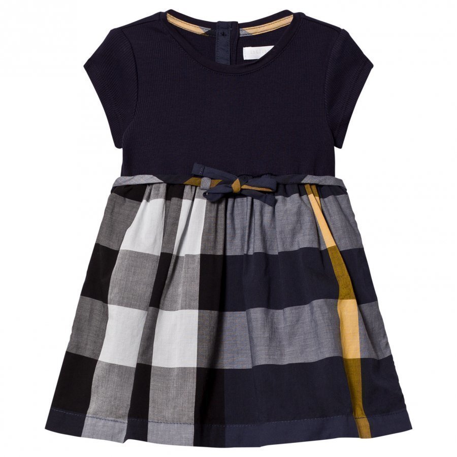 Burberry Navy Jersey T-Shirt Dress Mekko