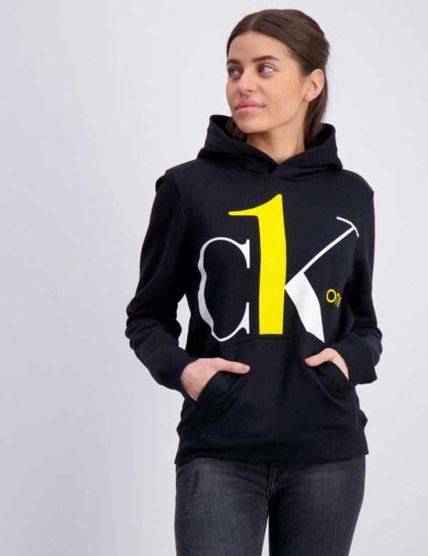 Calvin Klein Ck One Hoodie Huppari Musta