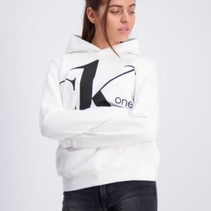 Calvin Klein Ck One Hoodie Huppari Valkoinen