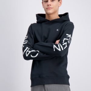 Calvin Klein Hero Logo Hoodie Huppari Musta