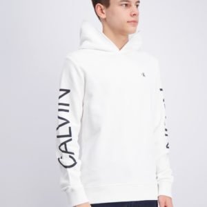 Calvin Klein Hero Logo Hoodie Huppari Valkoinen