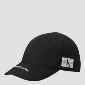 Calvin Klein Institutional Logo Cap Lippis Musta