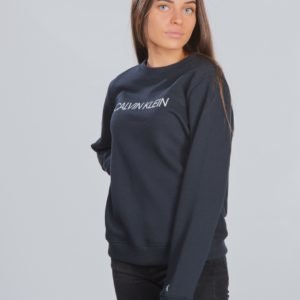 Calvin Klein Institutional Sweatshirt Neule Musta