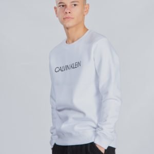 Calvin Klein Institutional Sweatshirt Neule Valkoinen