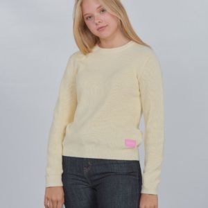 Calvin Klein Melange Organic Cotton Sweater Neule Keltainen