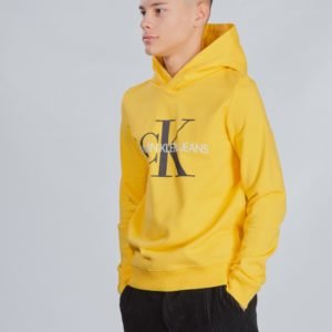 Calvin Klein Monogram Hoodie Huppari Keltainen