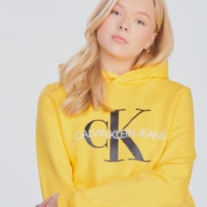 Calvin Klein Monogram Hoodie Huppari Keltainen