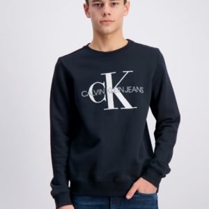 Calvin Klein Monogram Logo Sweatshirt Neule Musta