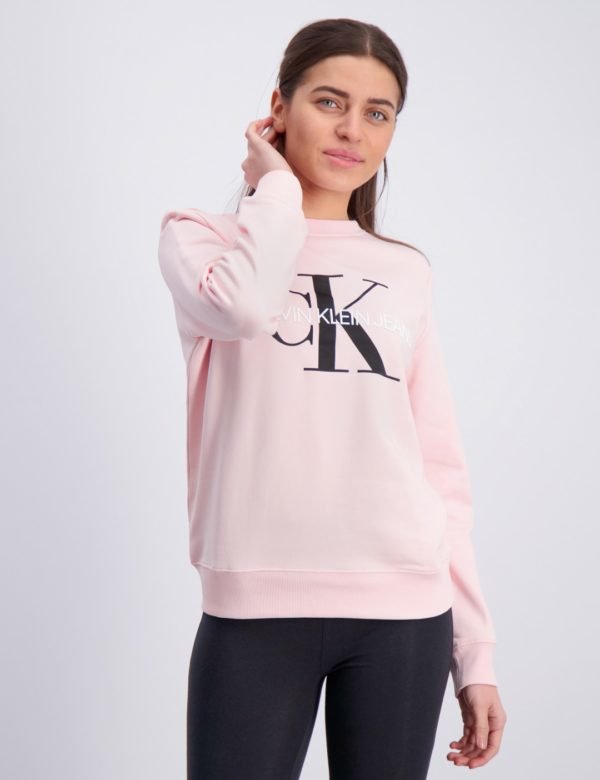 Calvin Klein Monogram Logo Sweatshirt Neule Vaaleanpunainen