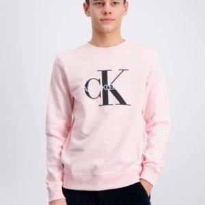 Calvin Klein Monogram Logo Sweatshirt Neule Vaaleanpunainen