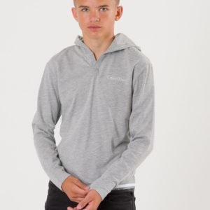 Calvin Klein Pull Over Hoodie Huppari Harmaa