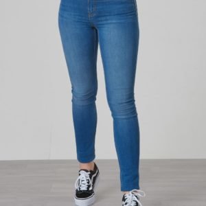 Calvin Klein Skinny Hr Strong Light Blue Str Farkut Sininen