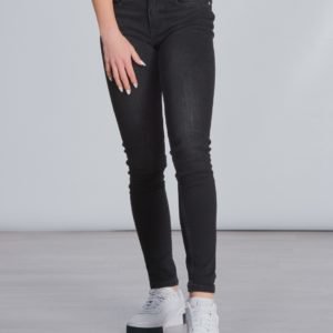 Calvin Klein Skinny Mr City Black Str Farkut Musta