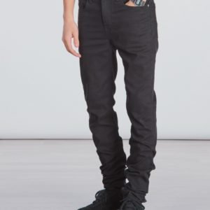 Calvin Klein Skinny Sust Black Stretch Farkut Musta