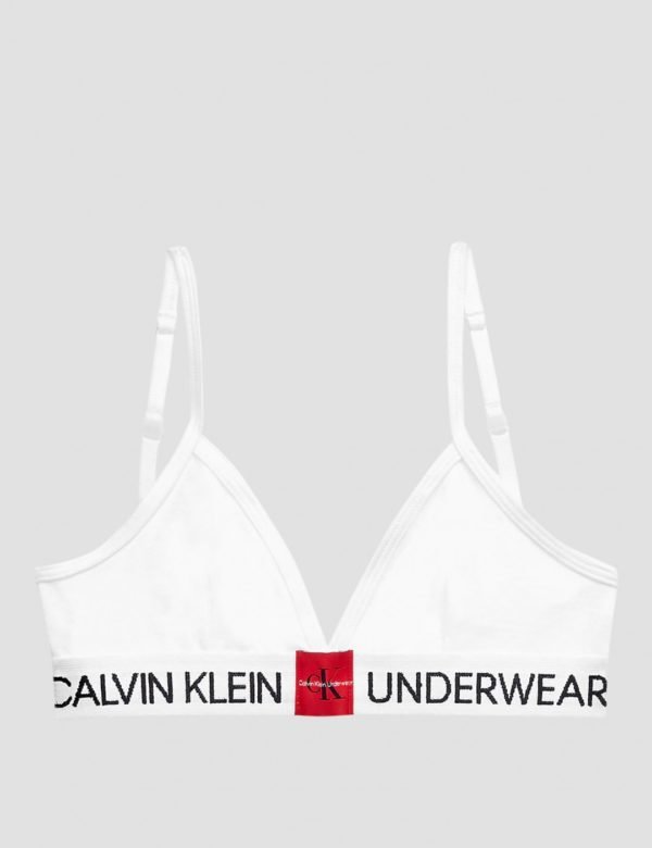 Calvin Klein Triangle Rintaliivit Valkoinen