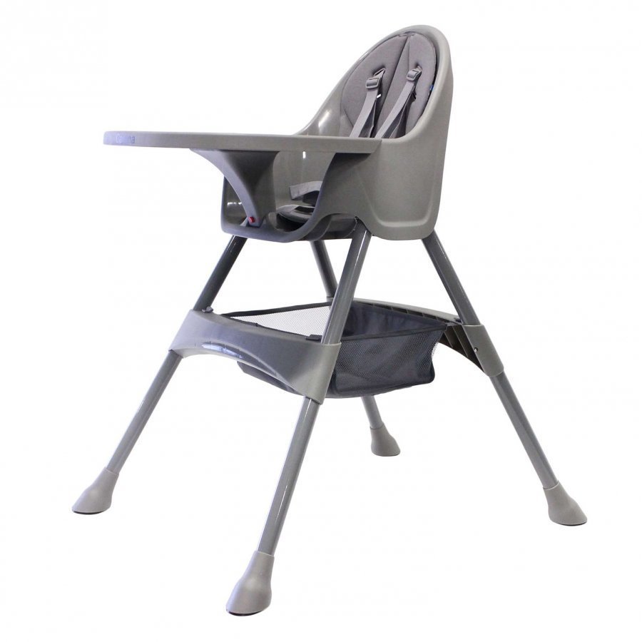 Carena Matvik High Chair With Tray Grey Syöttötuoli