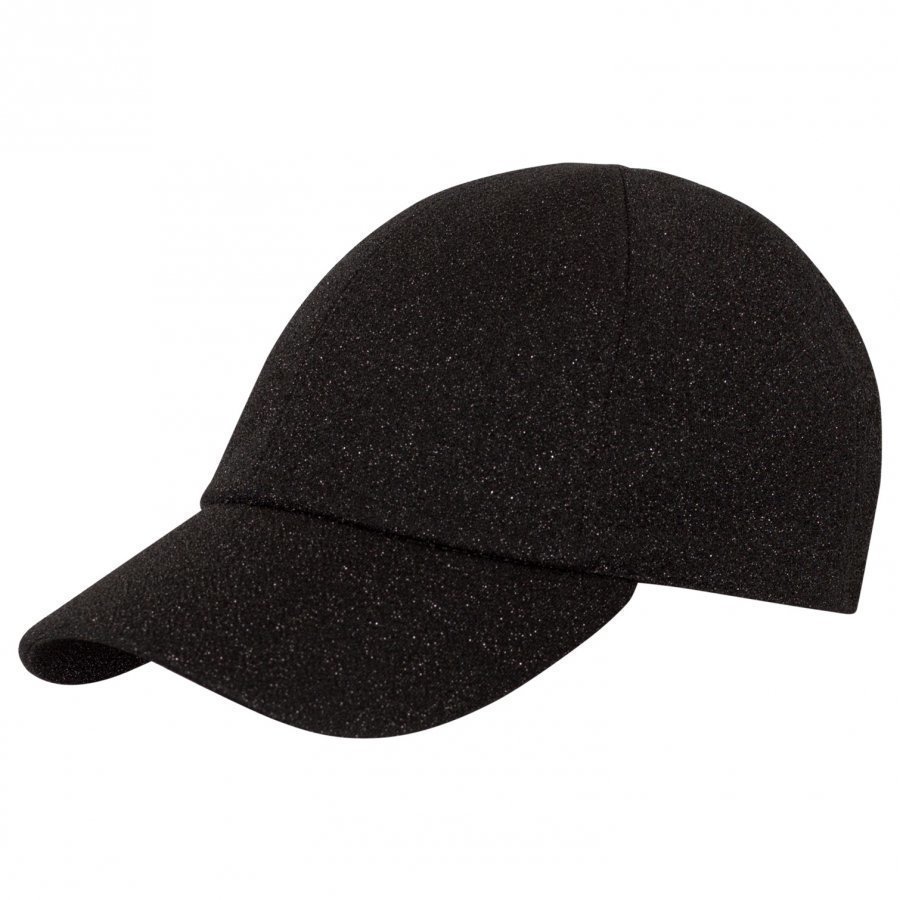 Caroline Bosmans Bow Cap Glitter Black Lippis