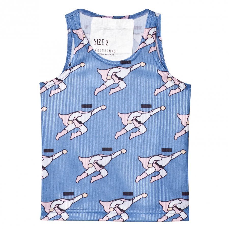 Caroline Bosmans Hope 2.0 Oversized Tank Top Superman Blue Liivi