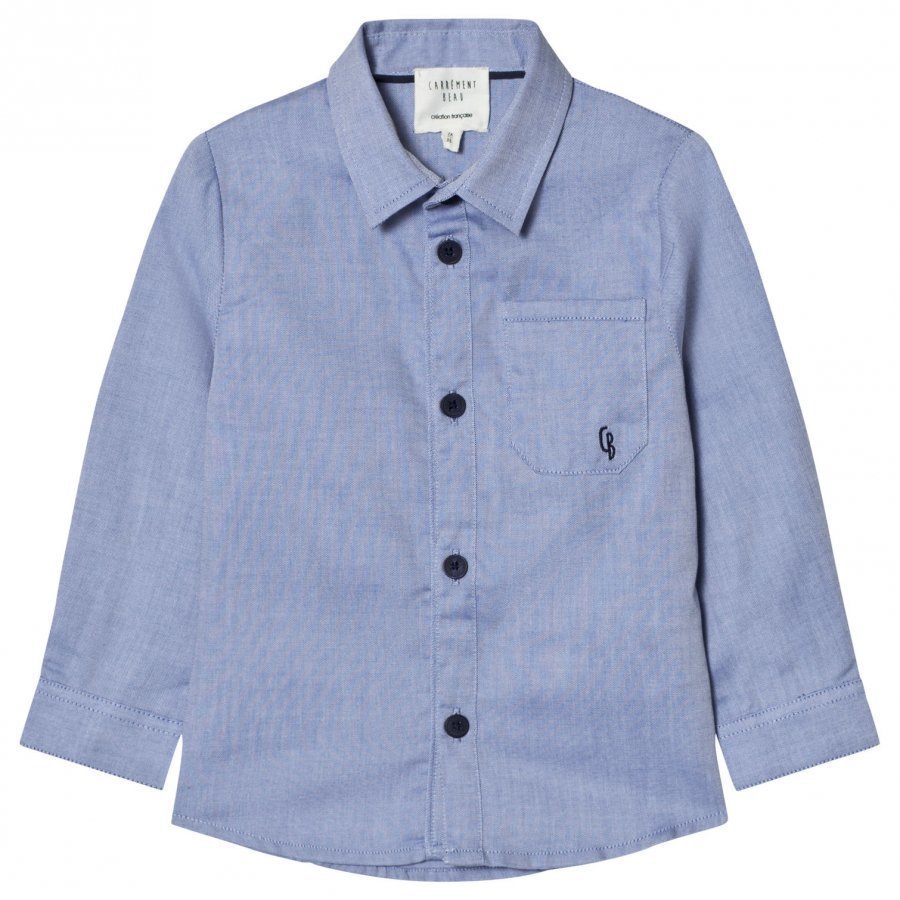 Carrément Beau Blue Oxford Shirt Kauluspaita