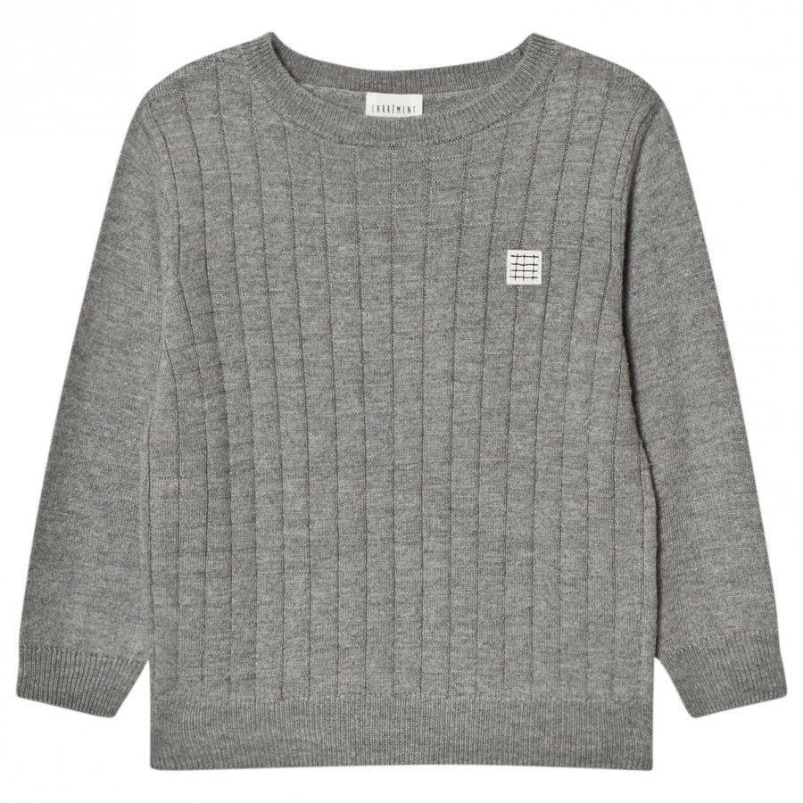 Carrément Beau Grey Knit Sweater Paita
