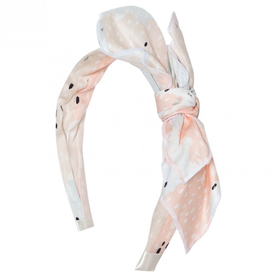 Carrément Beau Multi Printed Bow Headband Hiuspanta