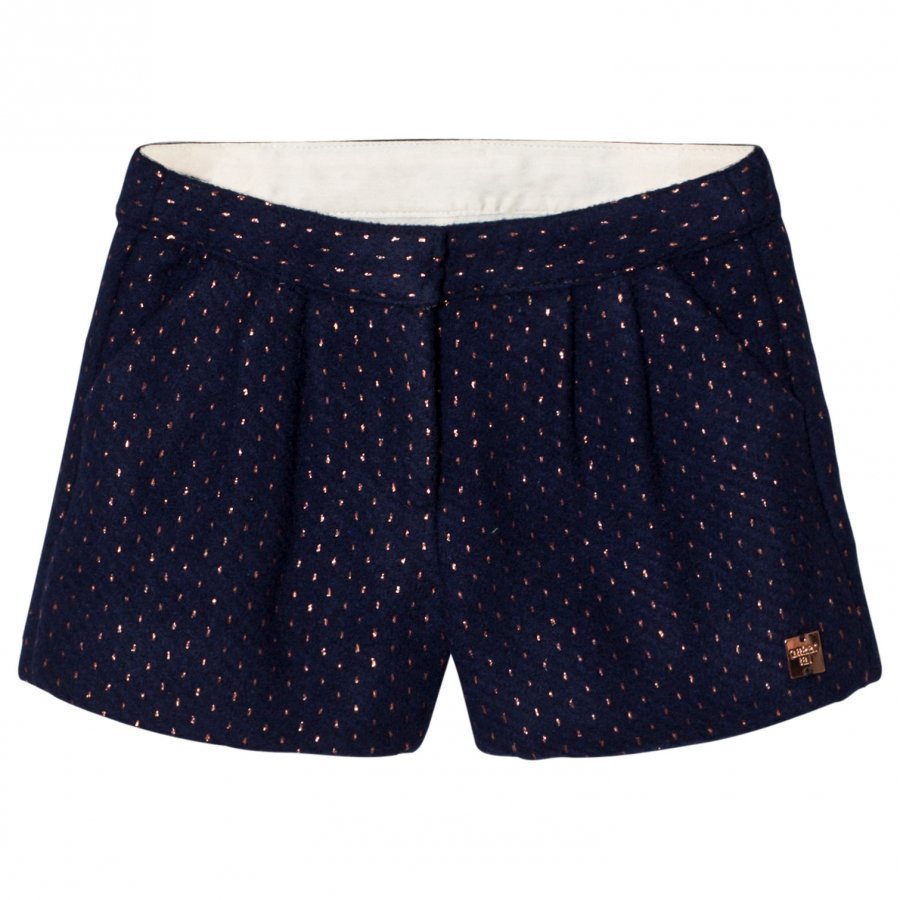 Carrément Beau Navy/Rose Gold Shorts Juhlashortsit