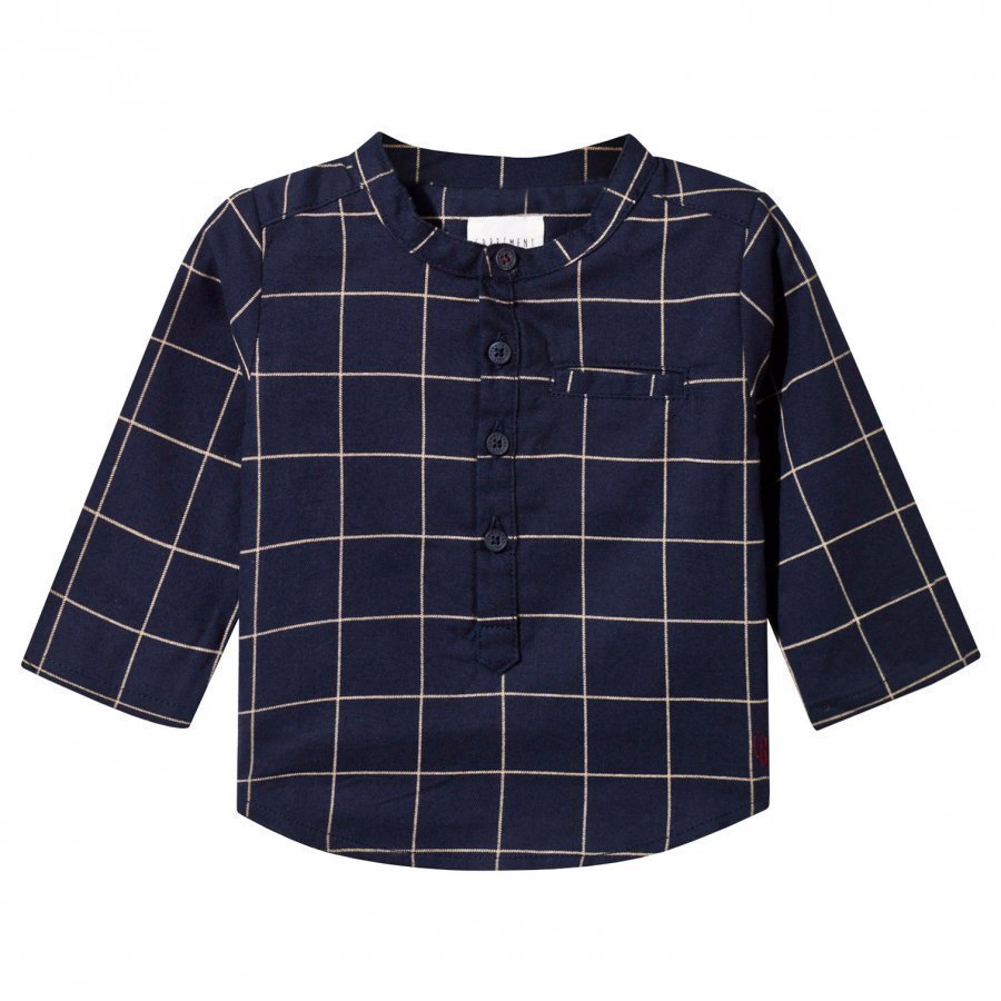 Carrément Beau Shirt Navy Kauluspaita