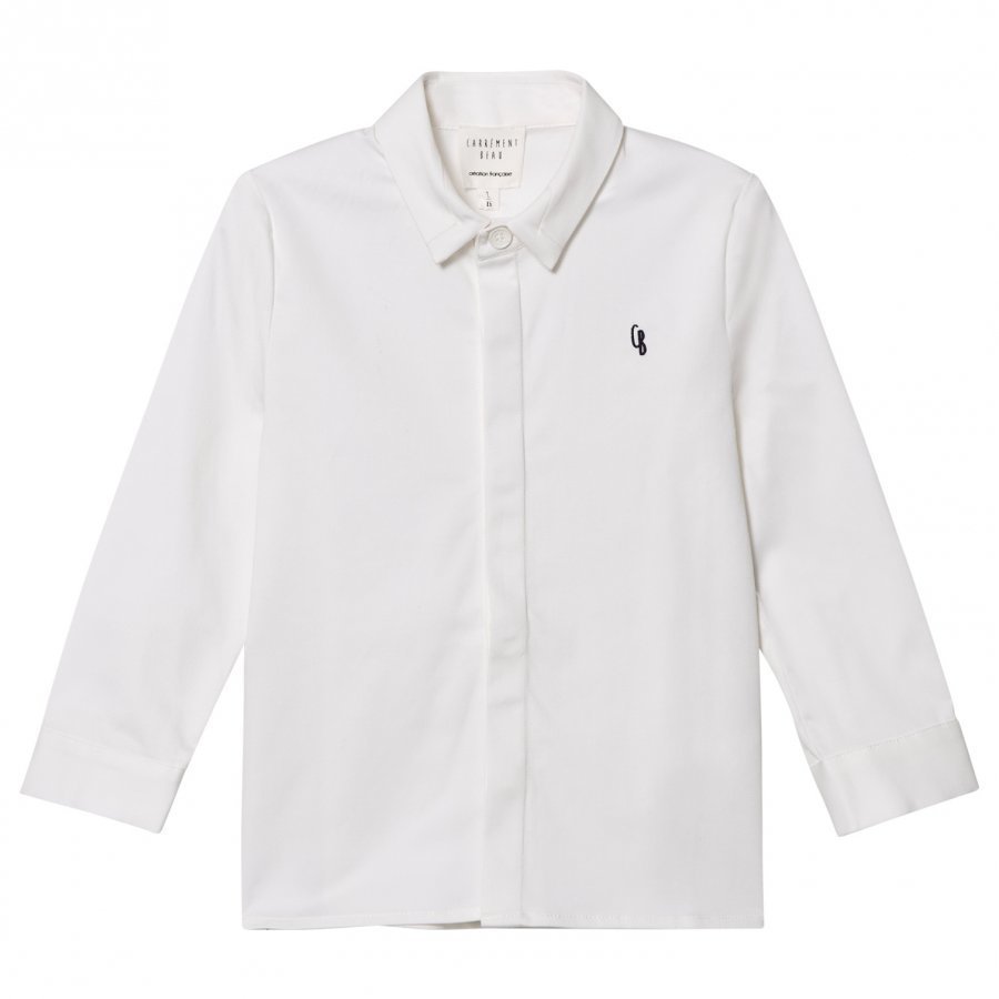 Carrément Beau White Button Down Oxford Shirt Kauluspaita