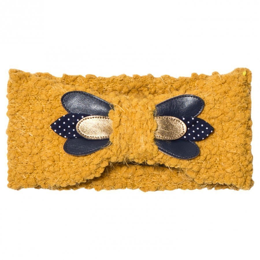 Catimini Yellow Knit Headband Hiuspanta