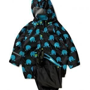 CeLaVi Rainwear Set W. Elepant Print