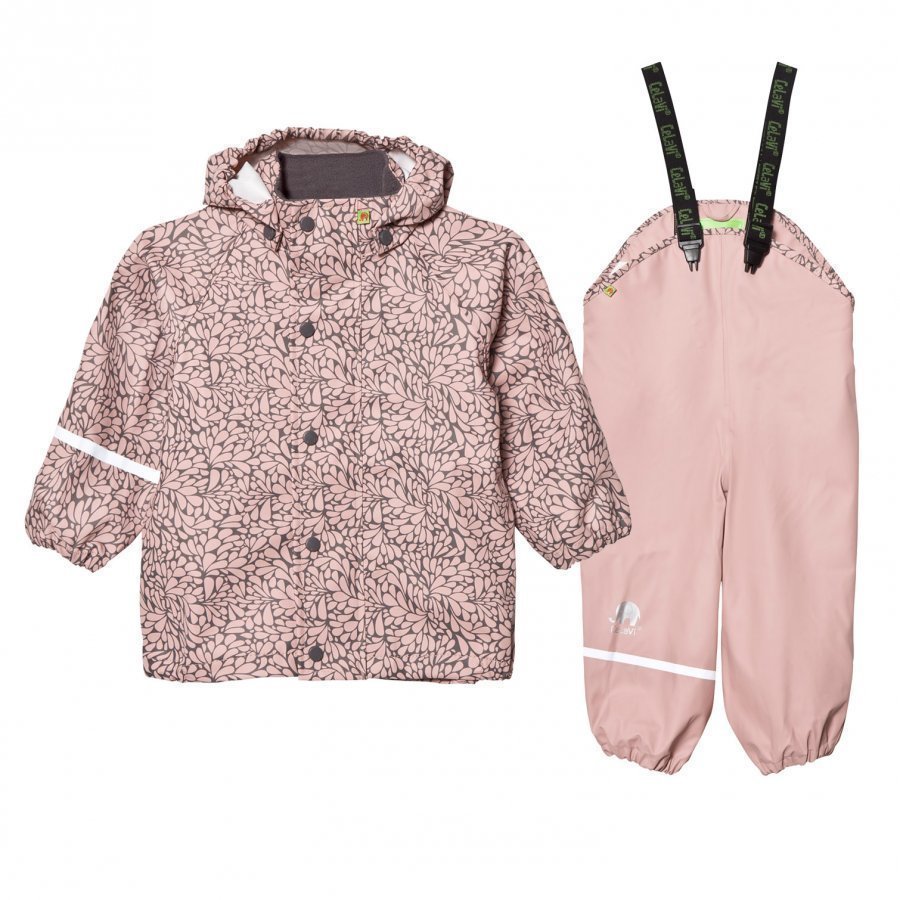 Celavi Printed Rain Set Misty Rose Sadesetti