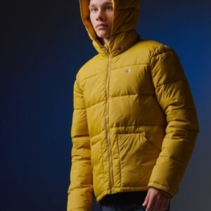 Champion Hooded Jacket Takki Keltainen