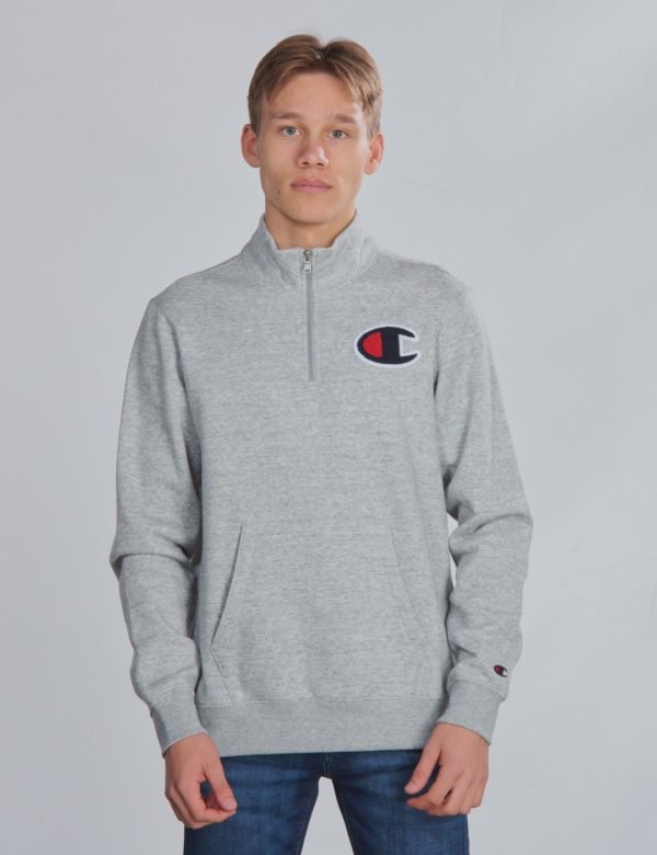 Champion Rochester Half Zip Sweatshirt Neule Harmaa