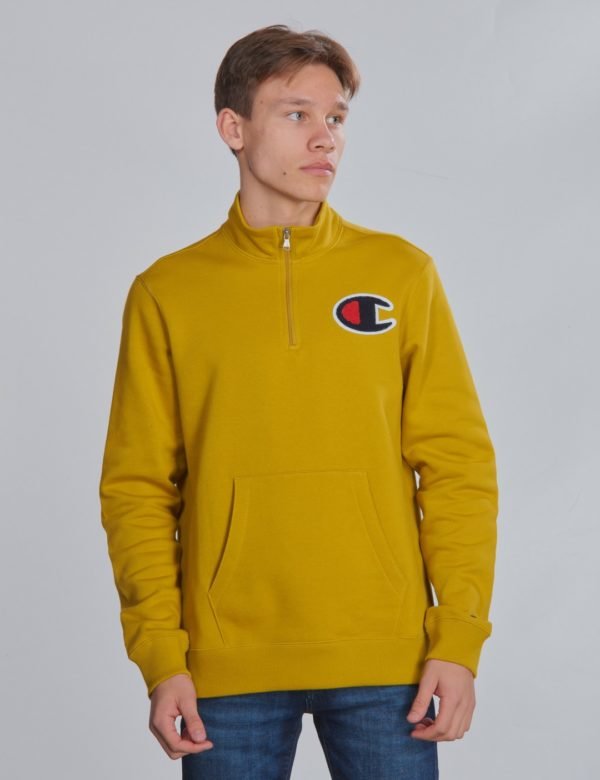 Champion Rochester Half Zip Sweatshirt Neule Keltainen