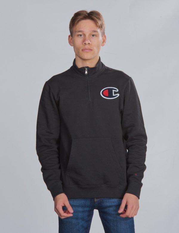 Champion Rochester Half Zip Sweatshirt Neule Musta