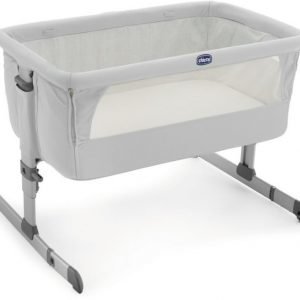 Chicco Bedside Crib Next2me Silver