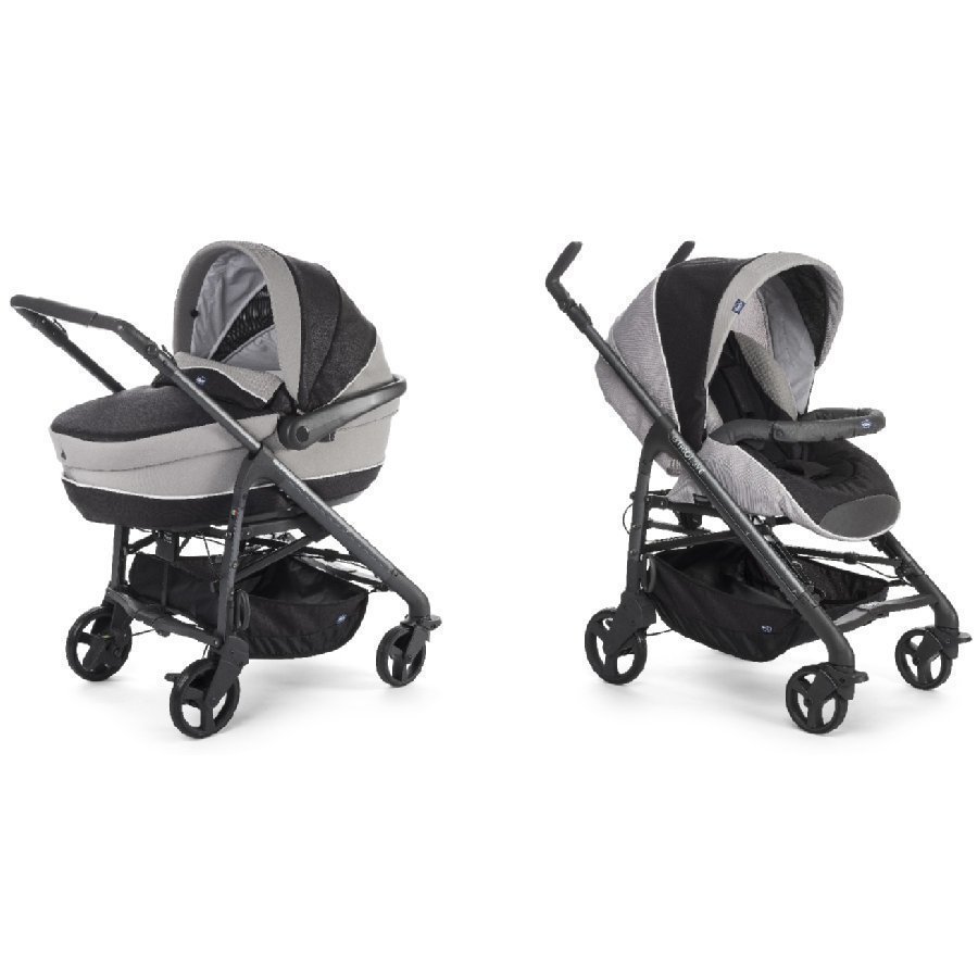 Chicco Duo System Love Motion Black Night Lastenvaunut