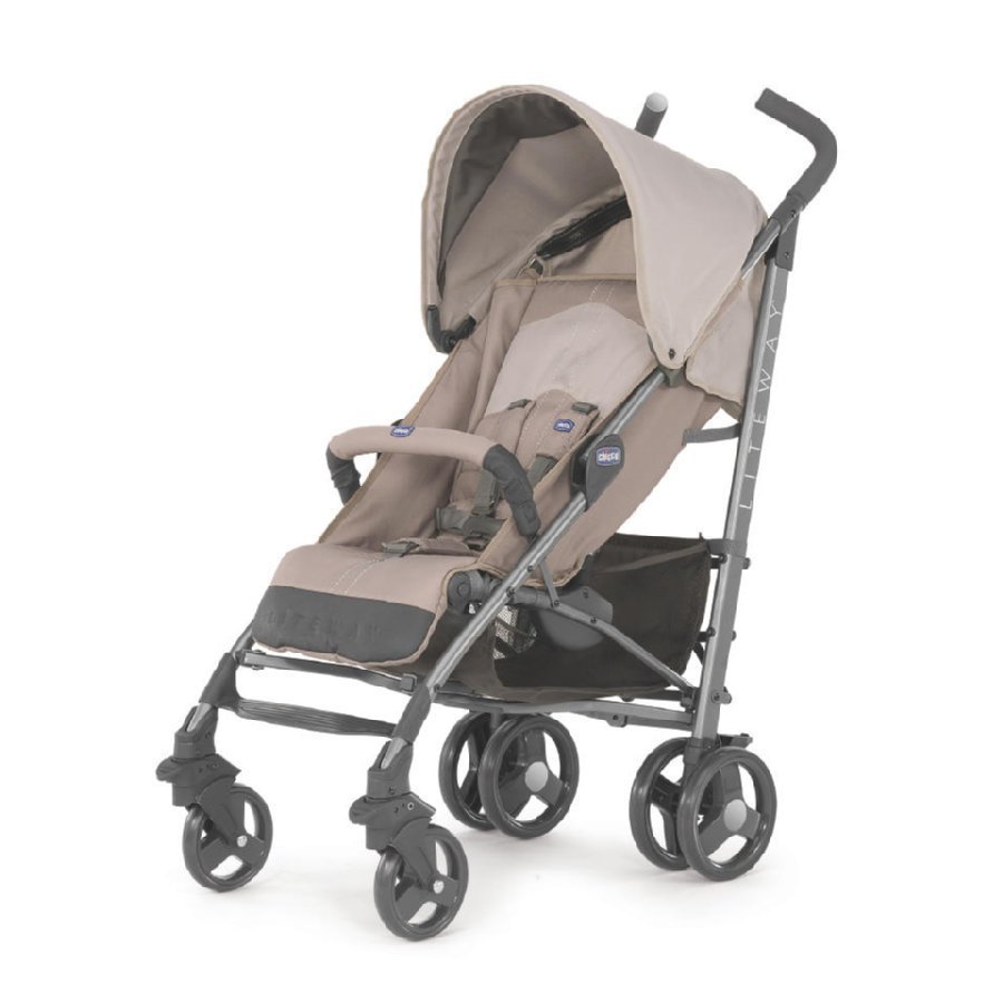 Chicco Lite Way Sand Matkarattaat + Turvakaari