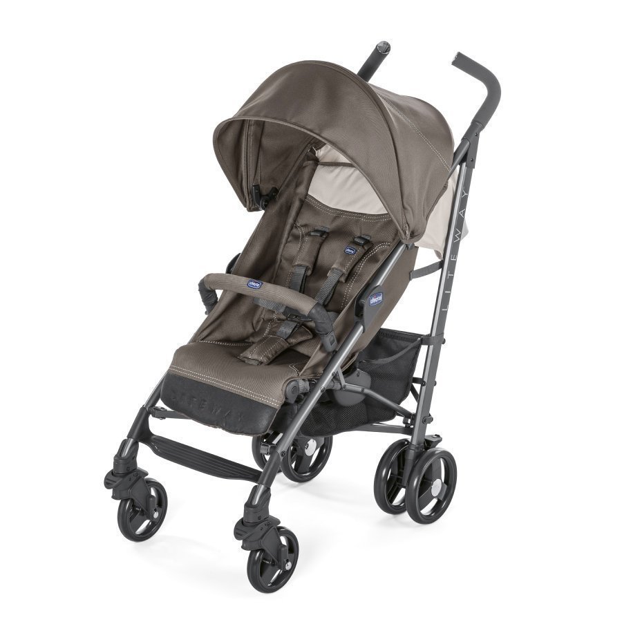 Chicco Lite Way³ Dove Grey Matkarattaat