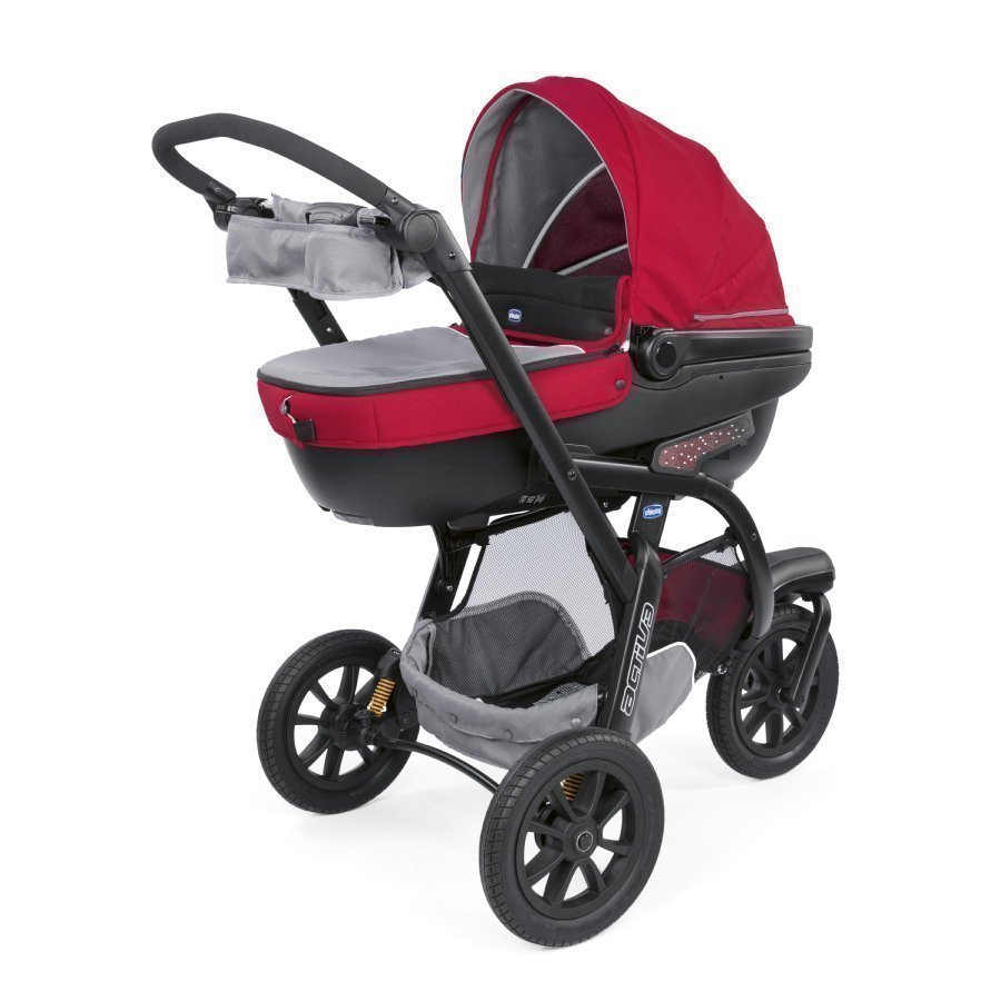 Chicco Trio Activ3 + Car Kit Red Berry Rattaat