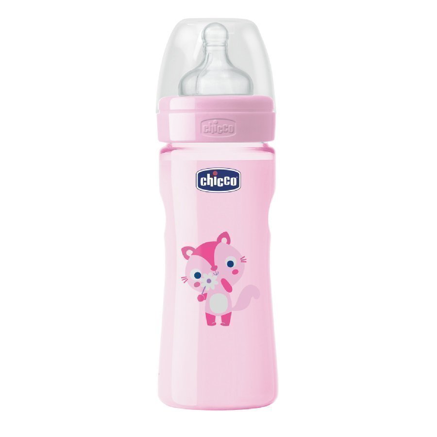 Chicco Tuttipullo Well Being 250 Ml Vaaleanpunainen 2 Kk+