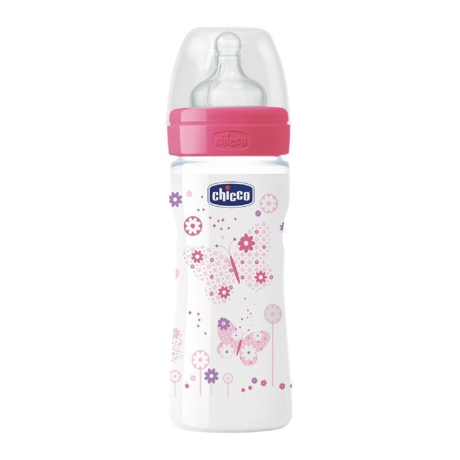 Chicco Tuttipullo Well Being 250 Ml Vaaleanpunainen 2 Kk+