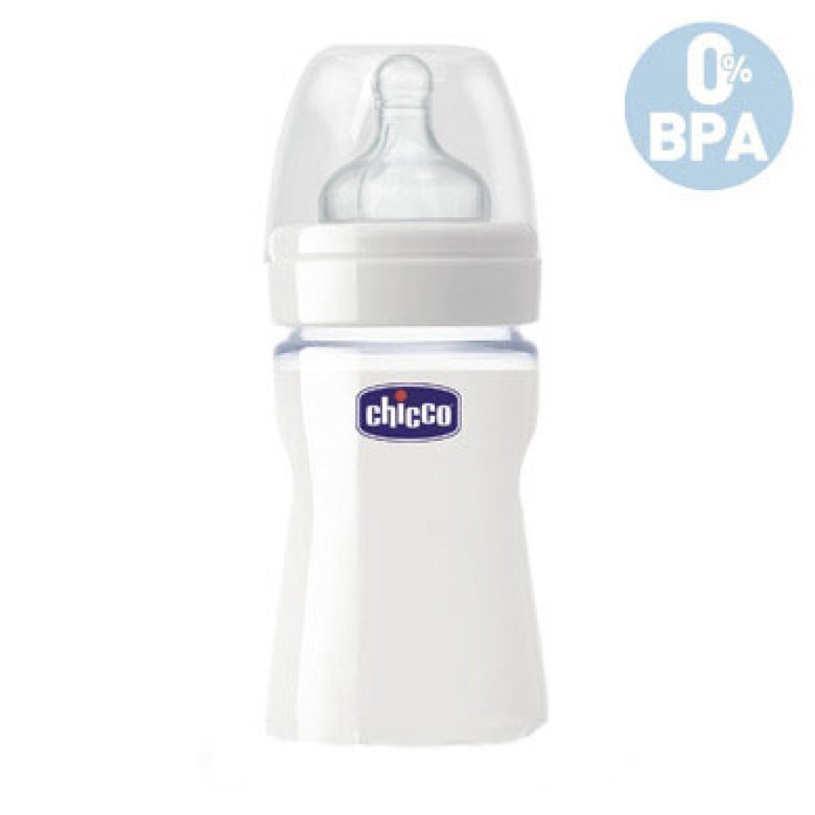 Chicco Tuttipullo Wellbeing 150ml 0kk+ Lasia Silikoni