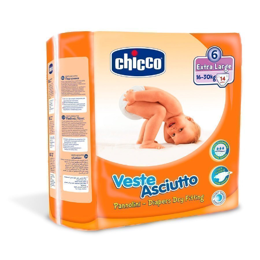 Chicco Vaipat Large Koko 6 14 Kpl