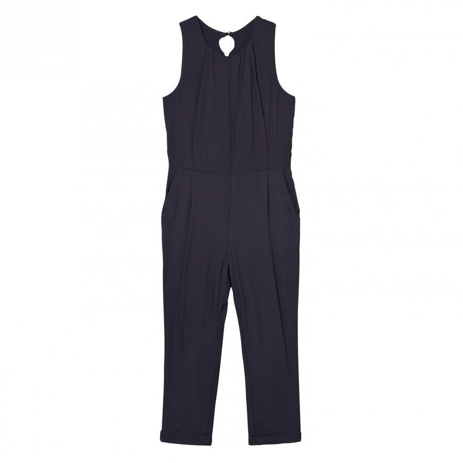 Chloé Navy Lace Back Jumpsuit Potkupuku