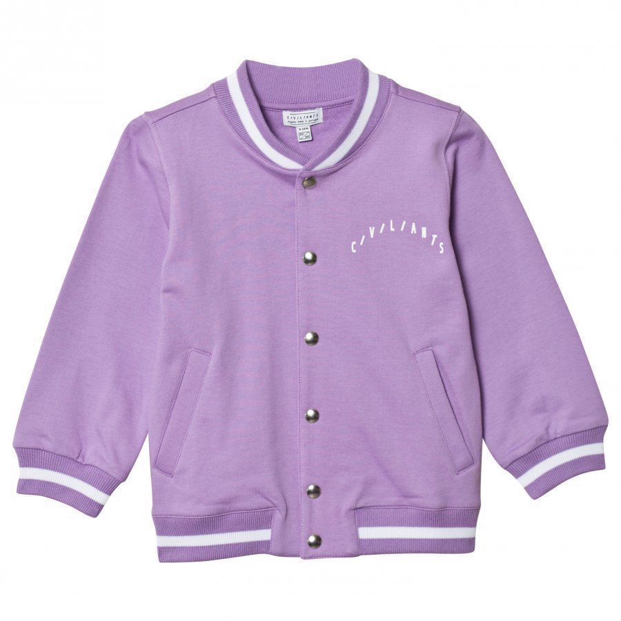 Civiliants Baseball Jacket Lilac College Takki